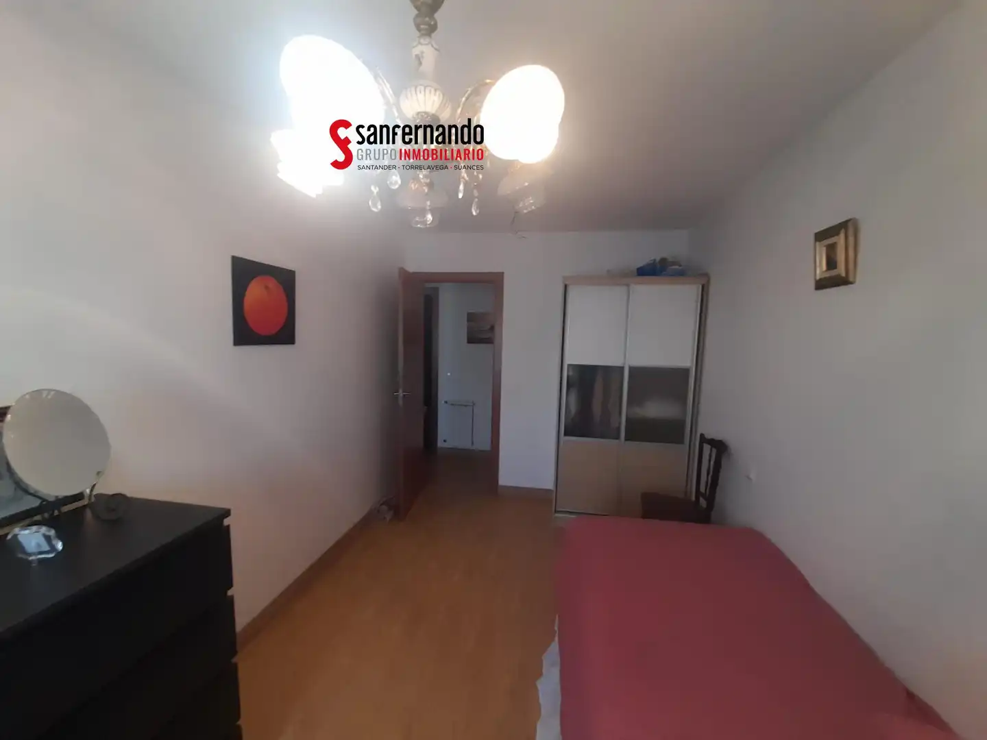 Bedroom of Flat for rent in Santander  with Furnished