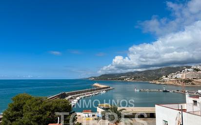 Exterior view of Single-family semi-detached for sale in Peñíscola / Peníscola  with Terrace and Balcony