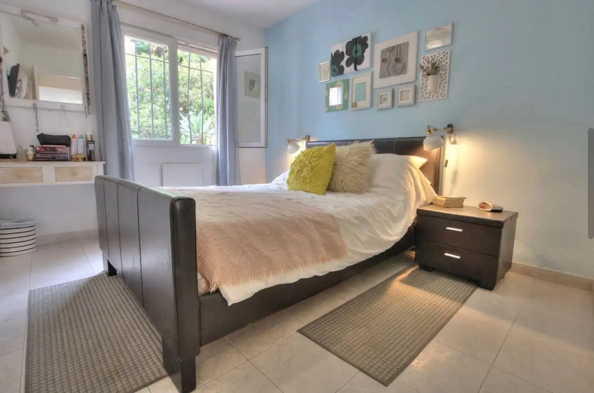 Schlafzimmer von Wohnung zum Verkauf in Mijas mit Klimaanlage, Terrasse und Möbliert