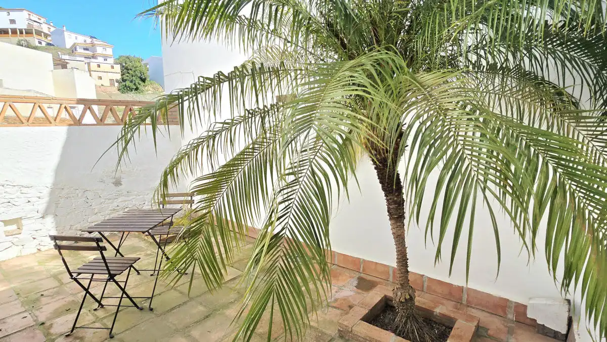 Terrace of Detached homes for sale in Almáchar  with Air Conditioner, Terrace and Furnished