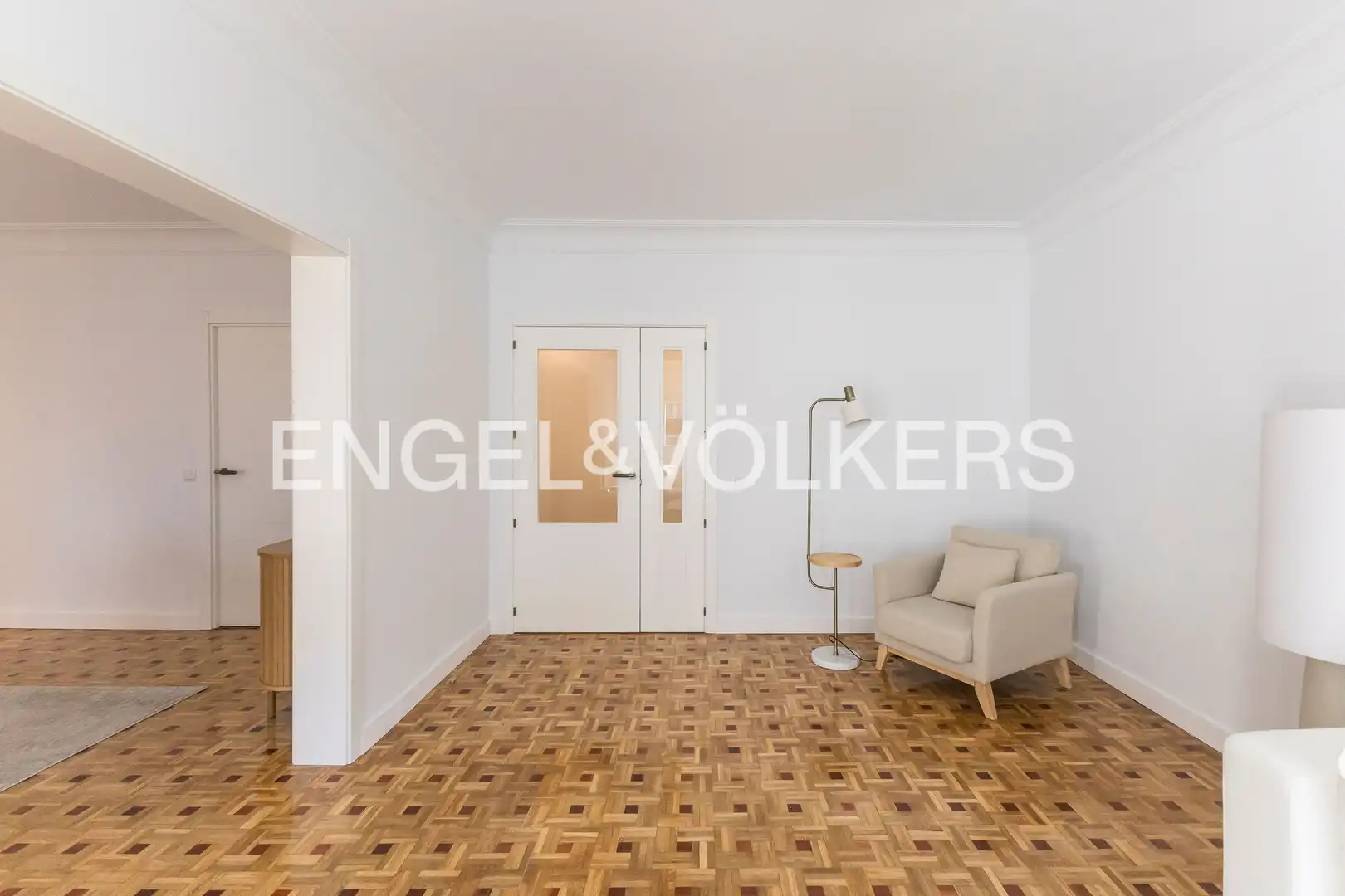 Sala de estar de Piso de alquiler en Chamartín