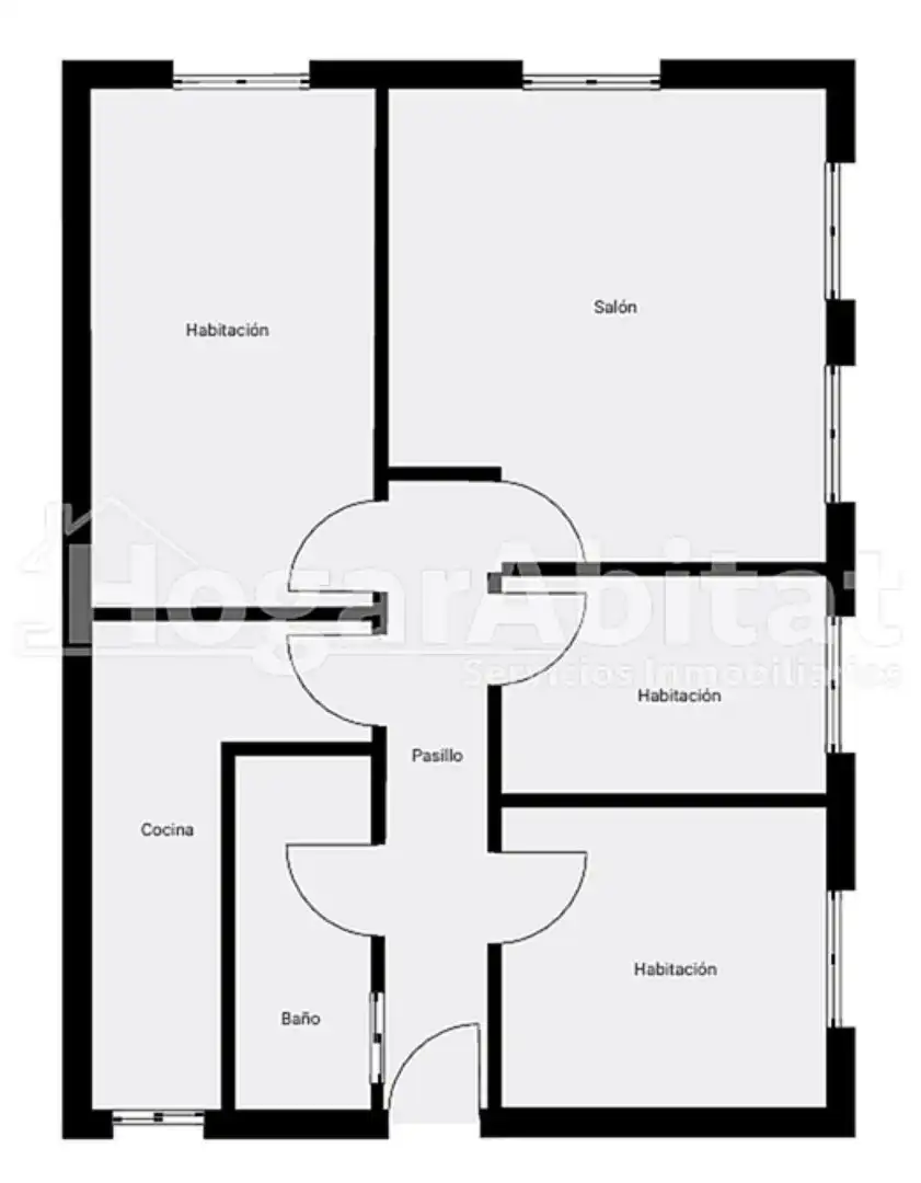 Piso en venta en Valencia con Aire acondicionado, Calefacción y Trastero