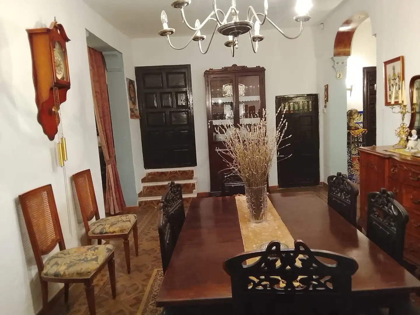 Dining room of Houses for sale in Campillo de Altobuey  with Furnished