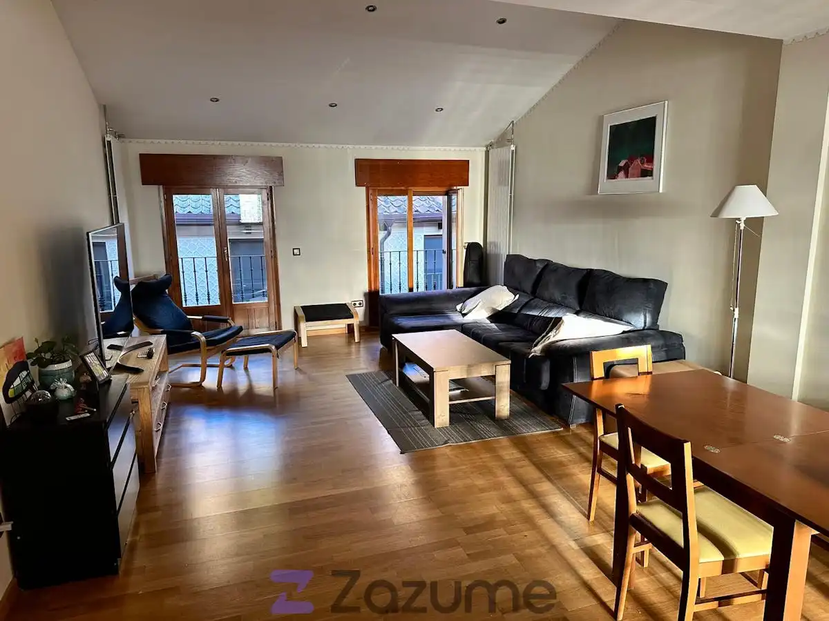 Sala de estar de Piso de alquiler en Segovia con Calefacción, Parquet y Trastero