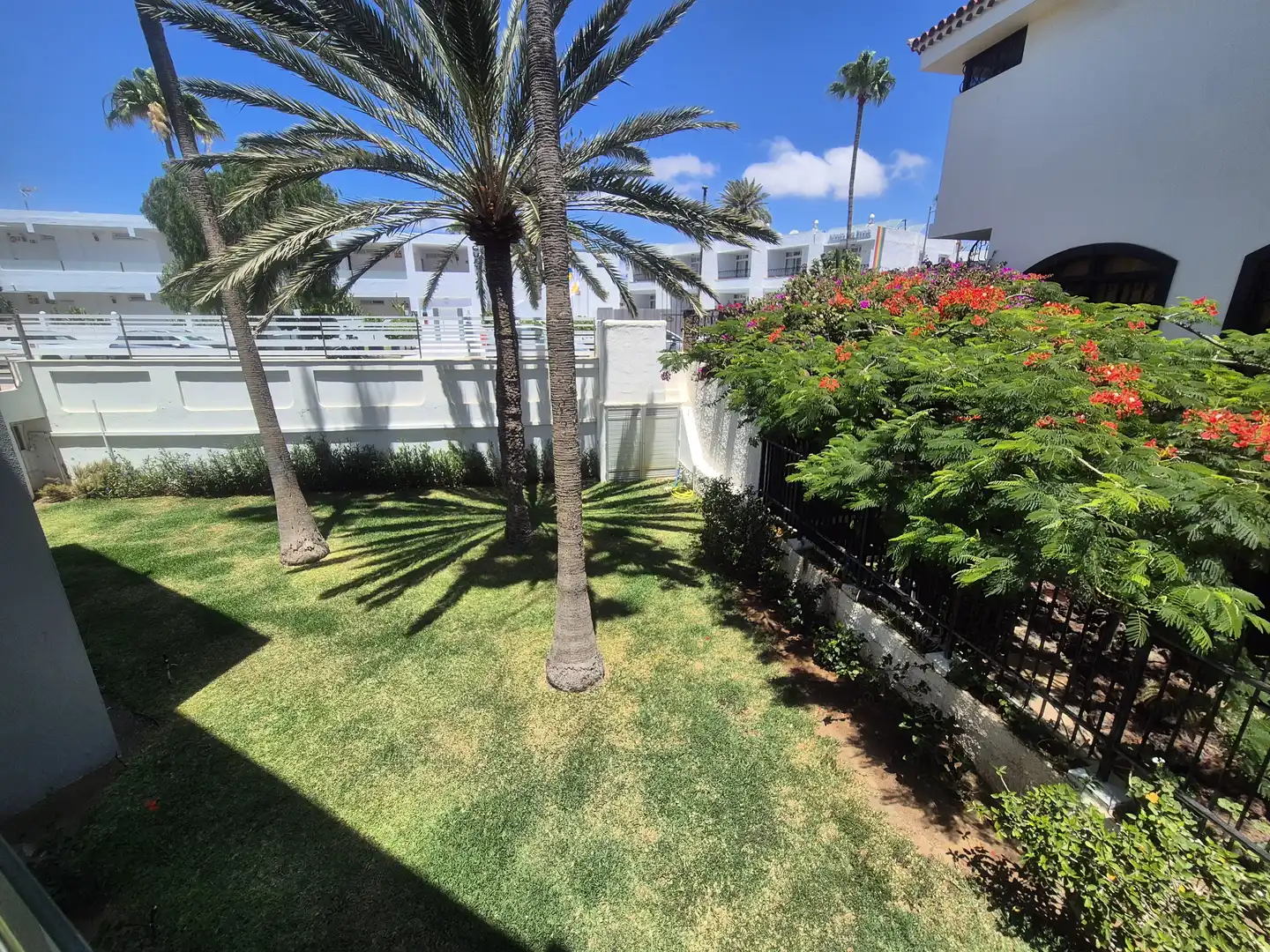 Garten von Wohnungen zur Miete in San Bartolomé de Tirajana mit Privatgarten, Terrasse und Schwimmbad