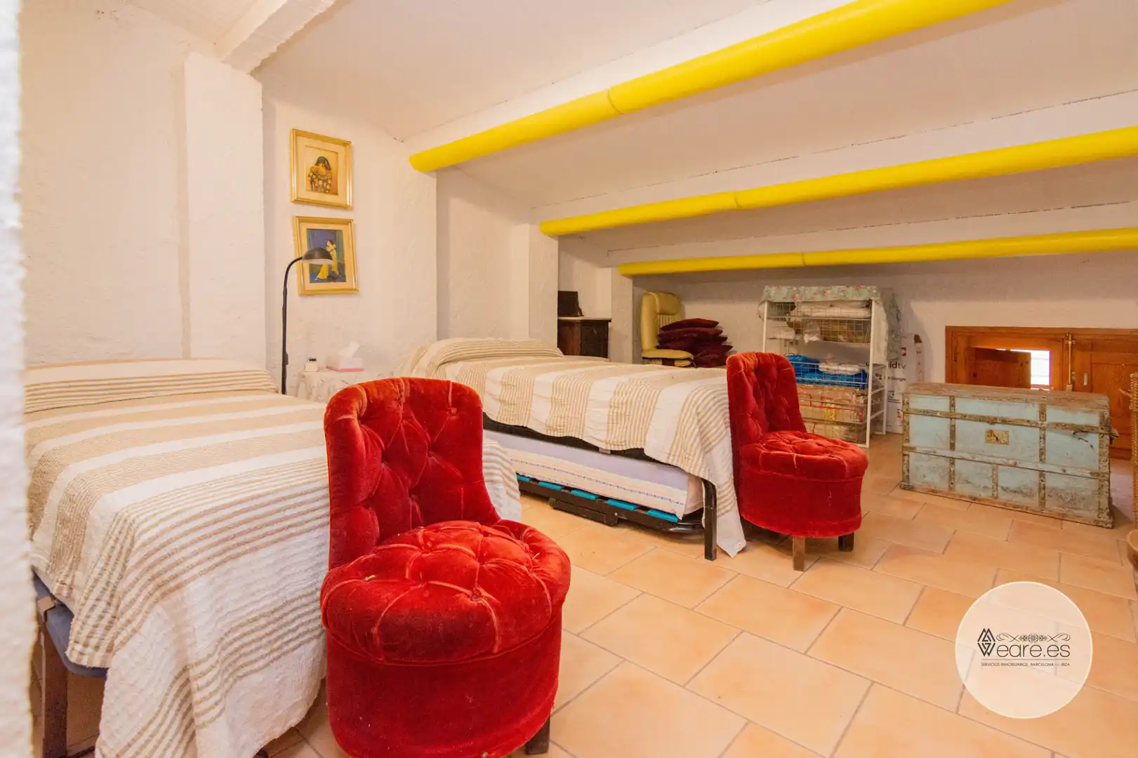 Bedroom of Houses for sale in Castelló de Farfanya  with Furnished and Oven