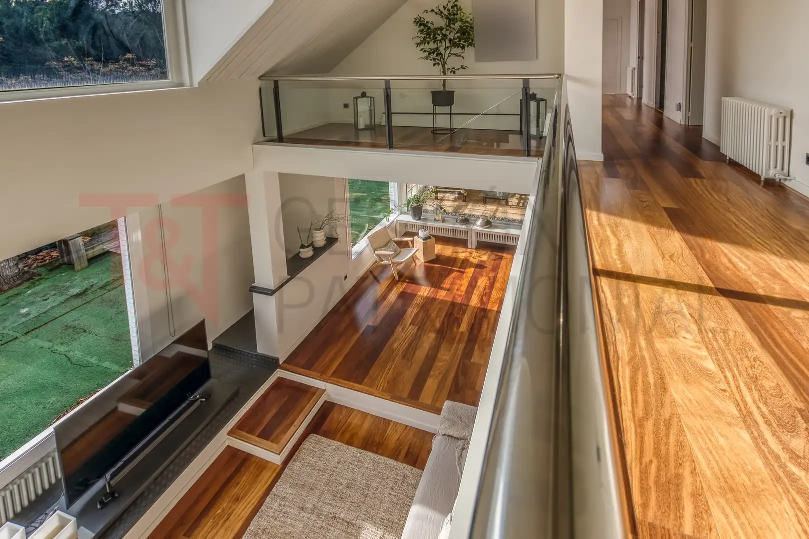 Sala de estar de Casa o chalet en venta en Canovelles con Aire acondicionado, Calefacción y Jardín privado