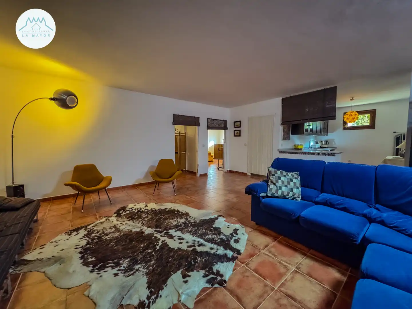 Sala de estar de Casa o chalet en venta en Piedrabuena con Calefacción, Jardín privado y Terraza