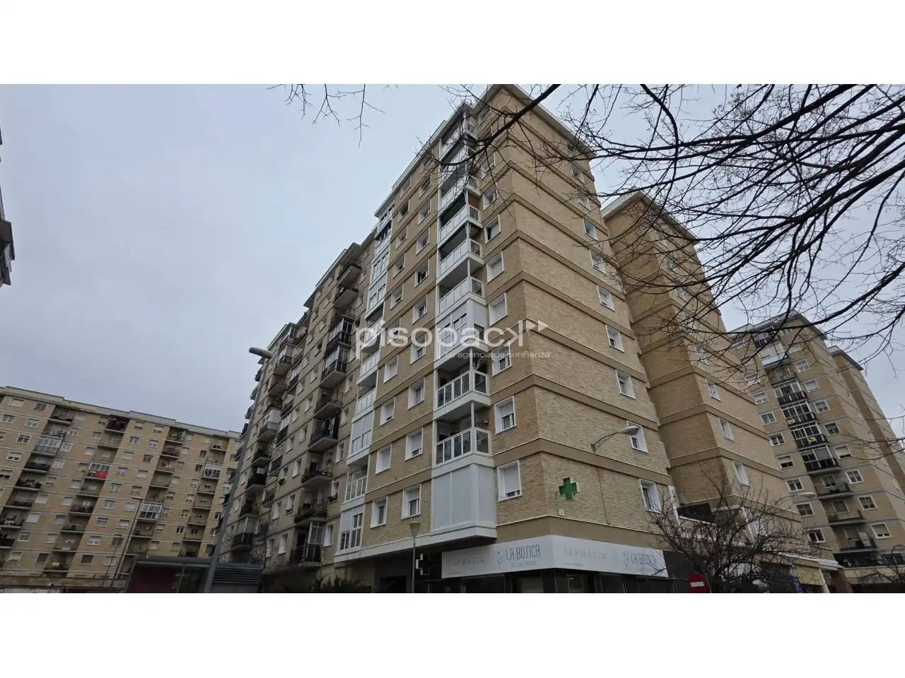 Exterior view of Flat for sale in  Pamplona / Iruña  with Heating, Parquet flooring and Balcony
