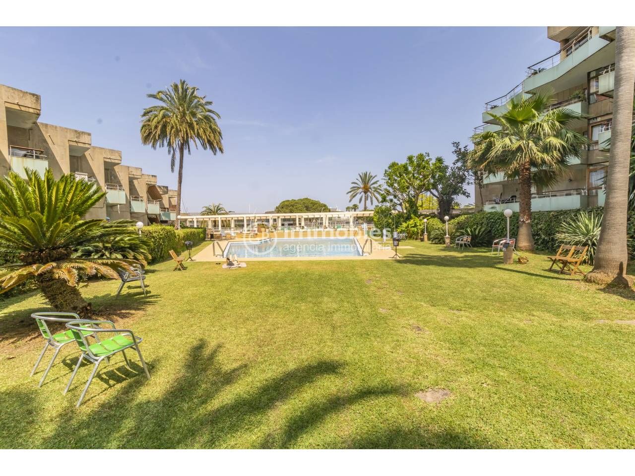 Garten von Wohnung zum Verkauf in  Palma de Mallorca mit Klimaanlage, Heizung und Abstellraum