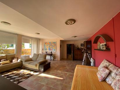 Sala d'estar de Casa o xalet en venda en Blanes amb Calefacció, Jardí privat i Terrassa