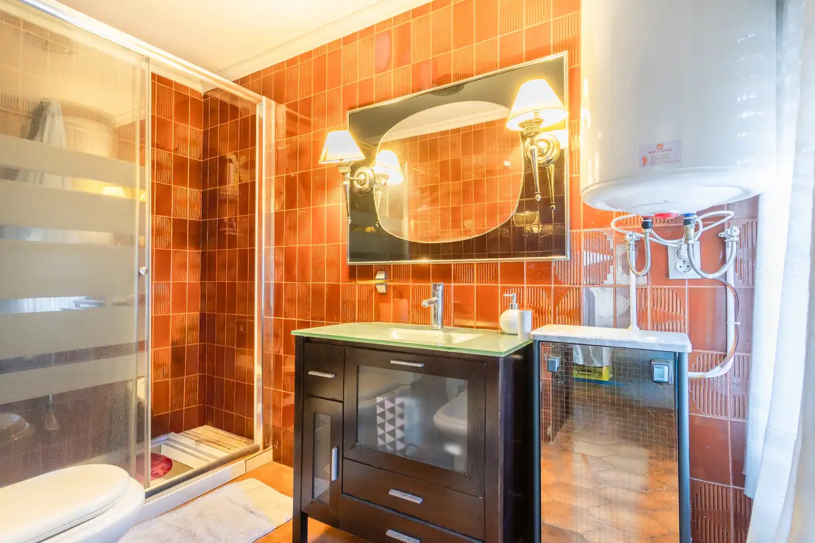 Bathroom of Houses for sale in Villanueva de la Cañada  with Air Conditioner, Heating and Storage room