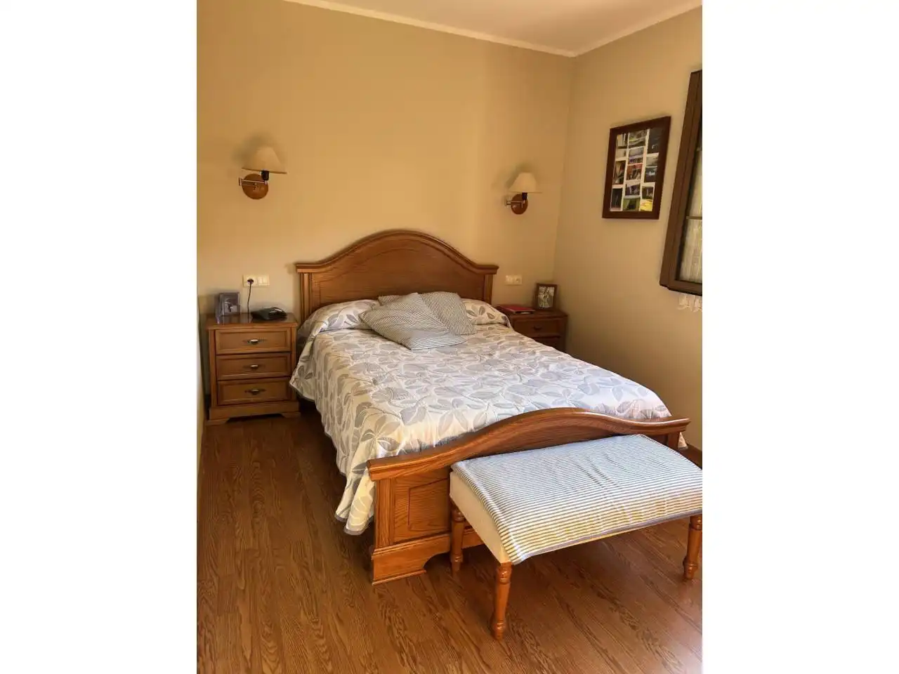 Schlafzimmer von Haus oder Chalet zum Verkauf in Llanes mit Heizung, Privatgarten und Terrasse