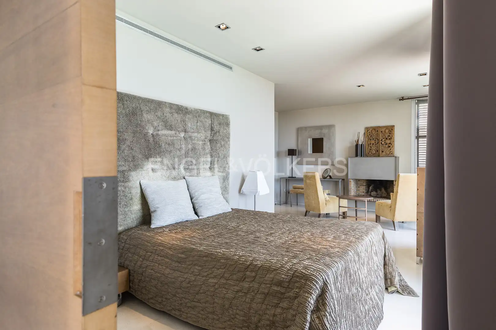 Bedroom of Country homes for rent in Gavà  with Air Conditioner, Heating and Private garden