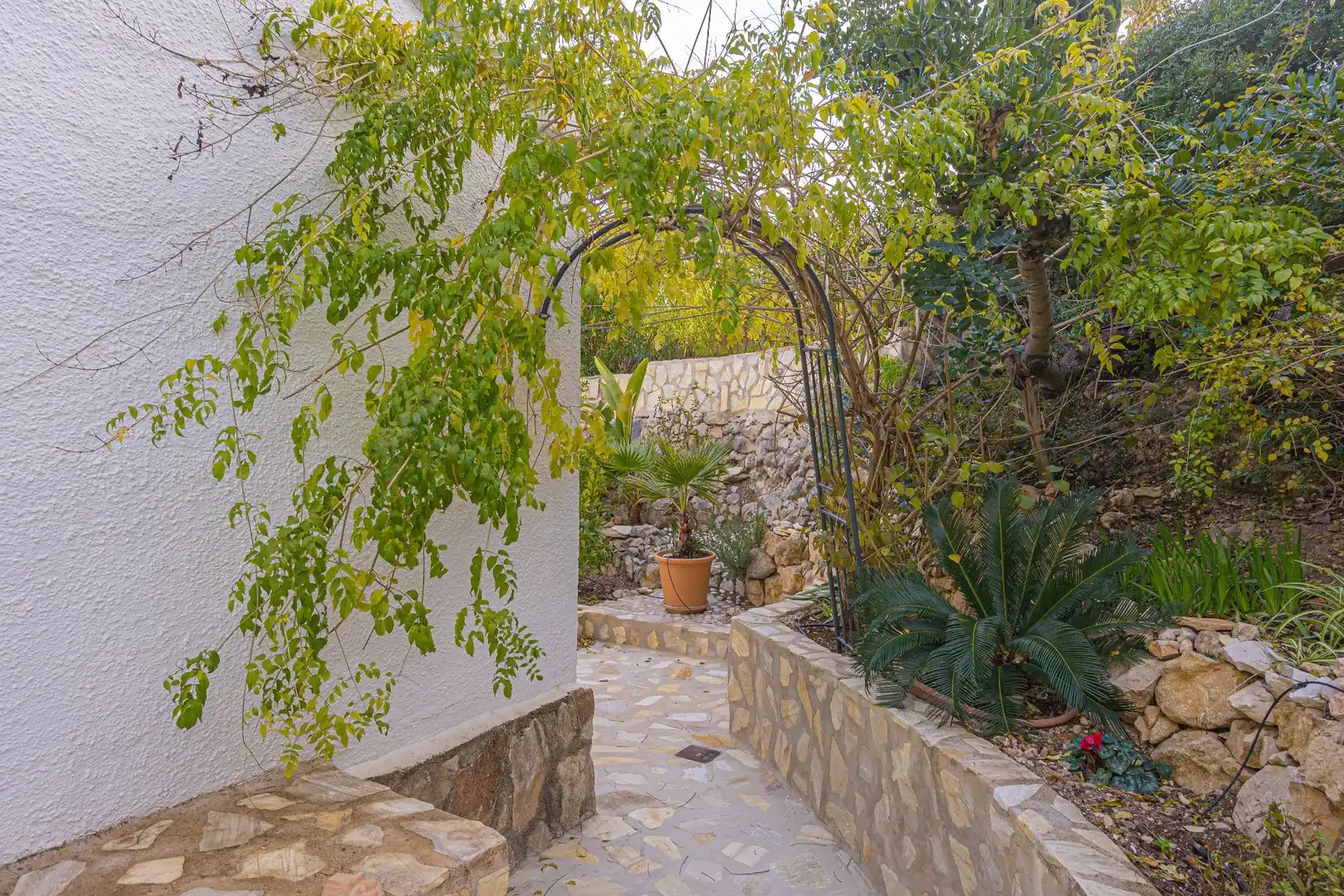 Garden of Houses for rent in Altea  with Air Conditioner, Heating and Private garden