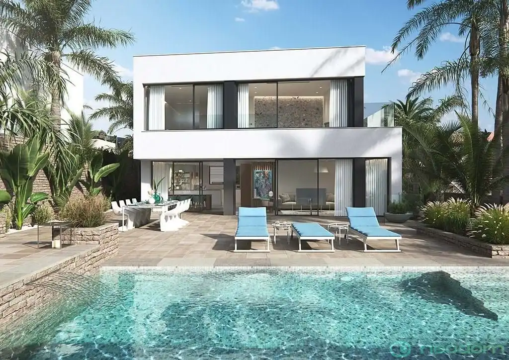 Vista exterior de Casa o chalet en venta en Cartagena
