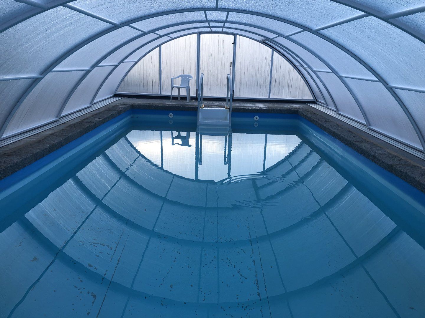 Swimming pool of House or chalet for sale in Otero de Herreros  with Heating, Terrace and Swimming Pool