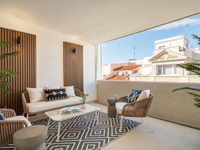 Terrasse von Dachboden zum verkauf in  Madrid Capital mit Klimaanlage und Terrasse
