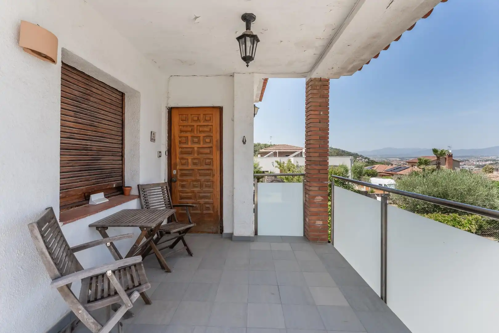 Terrassa de Casa o xalet en venda en Montornès del Vallès amb Calefacció, Jardí privat i Piscina