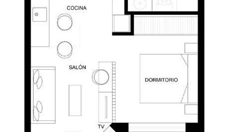 Foto 5 de Estudio en venta en Calle Alcantara, Lista, Madrid Capital