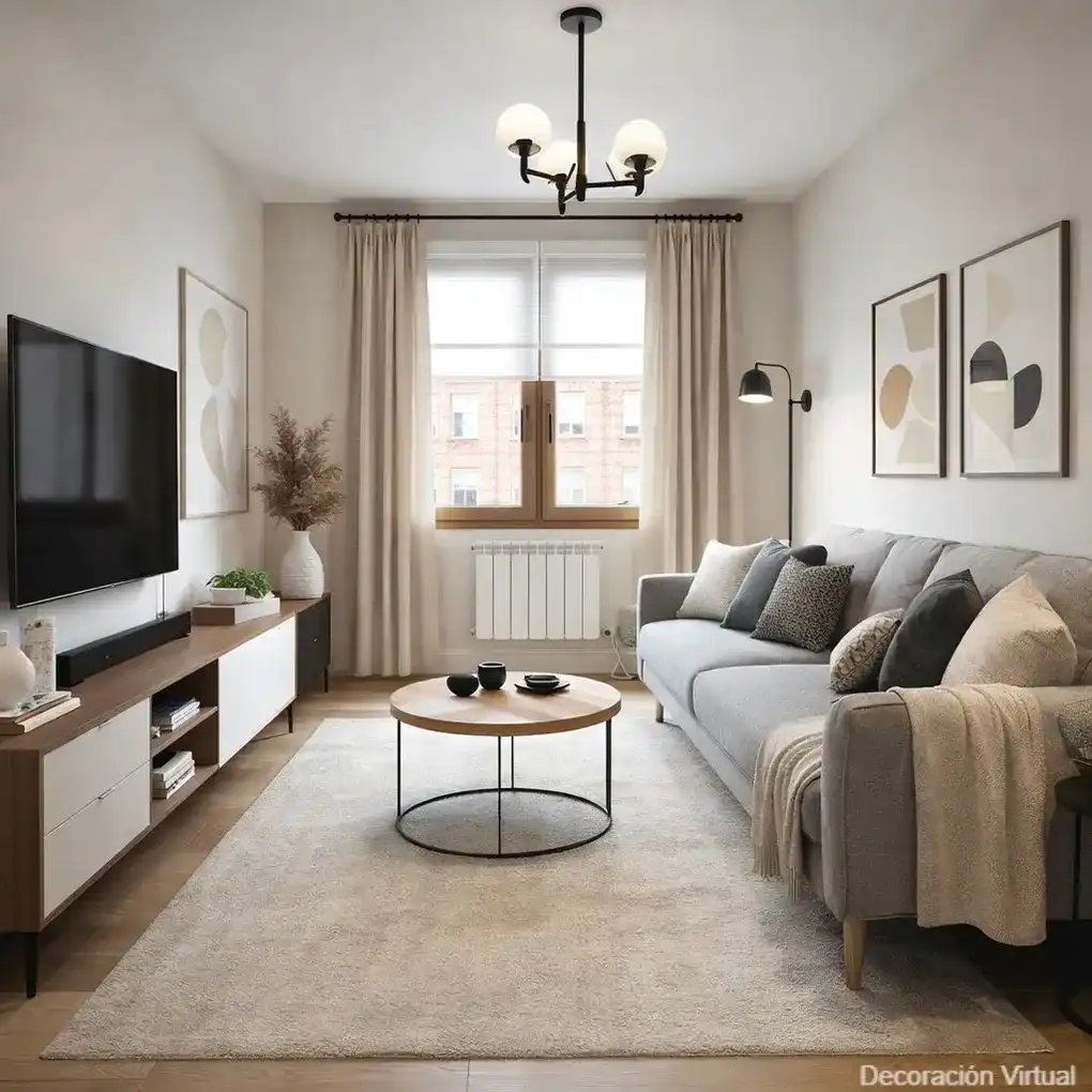 Wohnzimmer von Wohnung zum Verkauf in Vitoria - Gasteiz mit Heizung, Terrasse und Abstellraum
