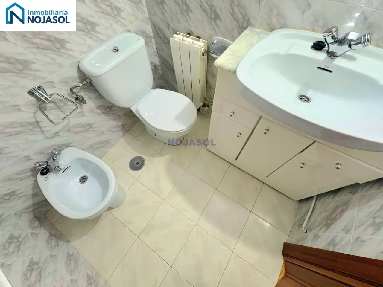 Bathroom of Flat for rent in Noja  with Heating, Terrace and Furnished