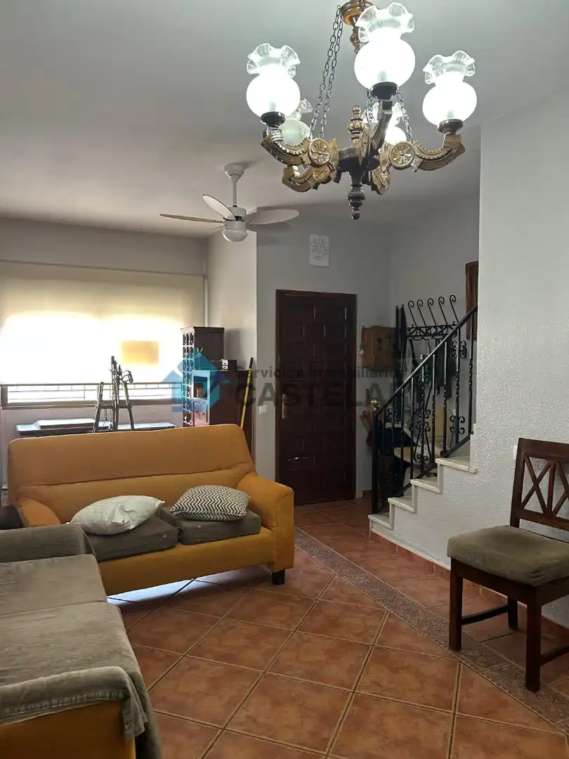 Sala de estar de Casa adosada en venta en Barcarrota con Amueblado
