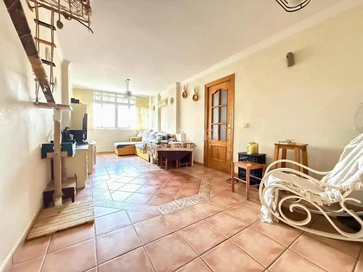 Wohnzimmer von Wohnung zum Verkauf in Málaga mit Klimaanlage