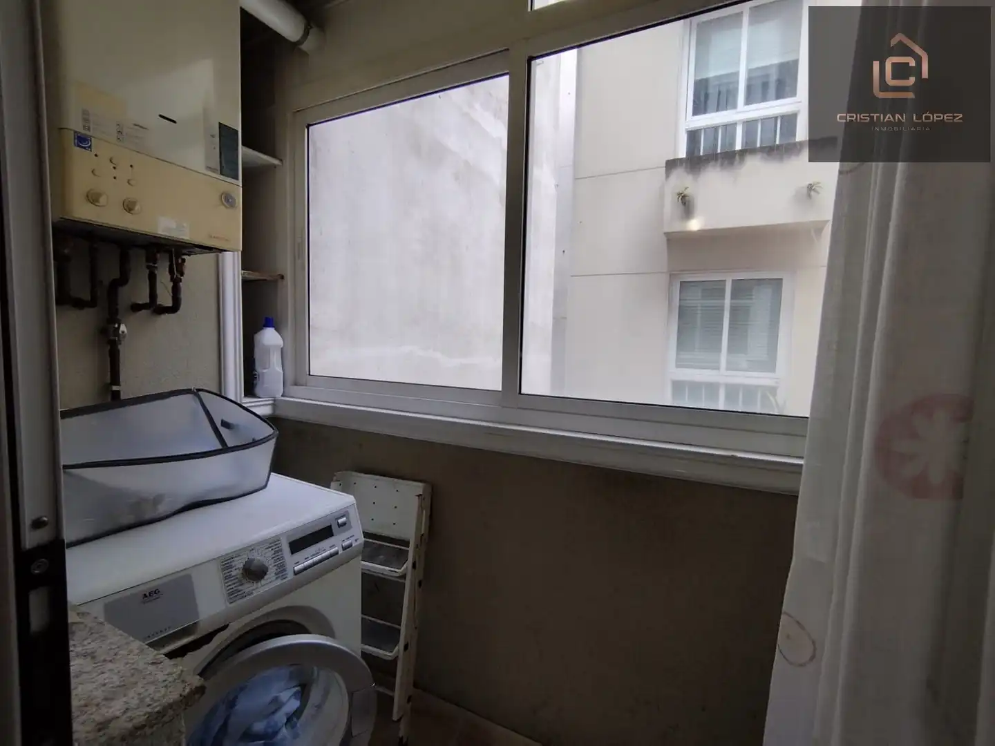 Terraza de Piso en venta en A Coruña Capital  con Calefacción, Jardín privado y Parquet