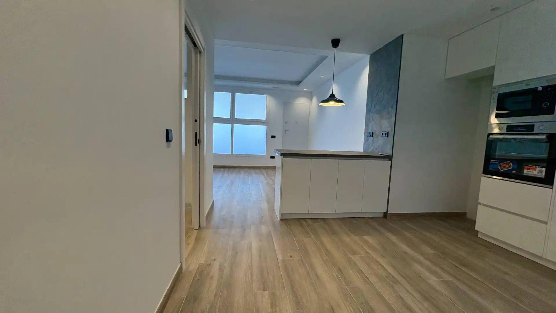 Küche von Wohnung zur Miete in Aldaia mit Klimaanlage, Heizung und Parkett