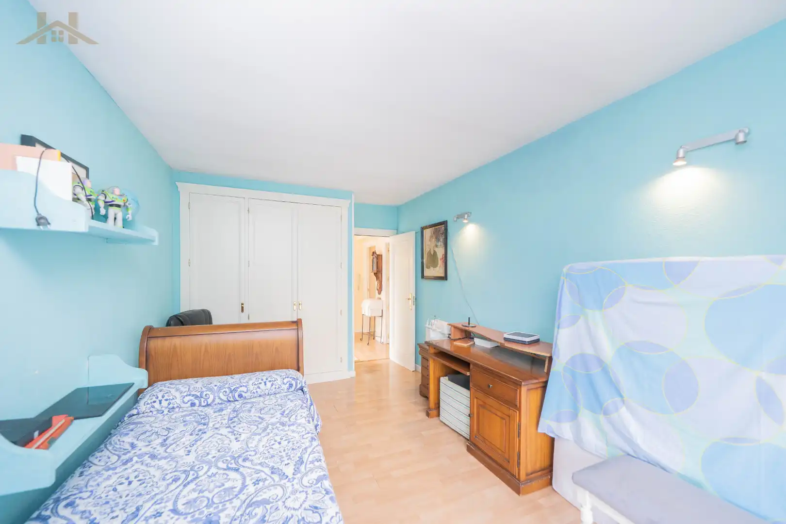 Bedroom of Houses for sale in Manzanares El Real  with Heating, Private garden and Storage room