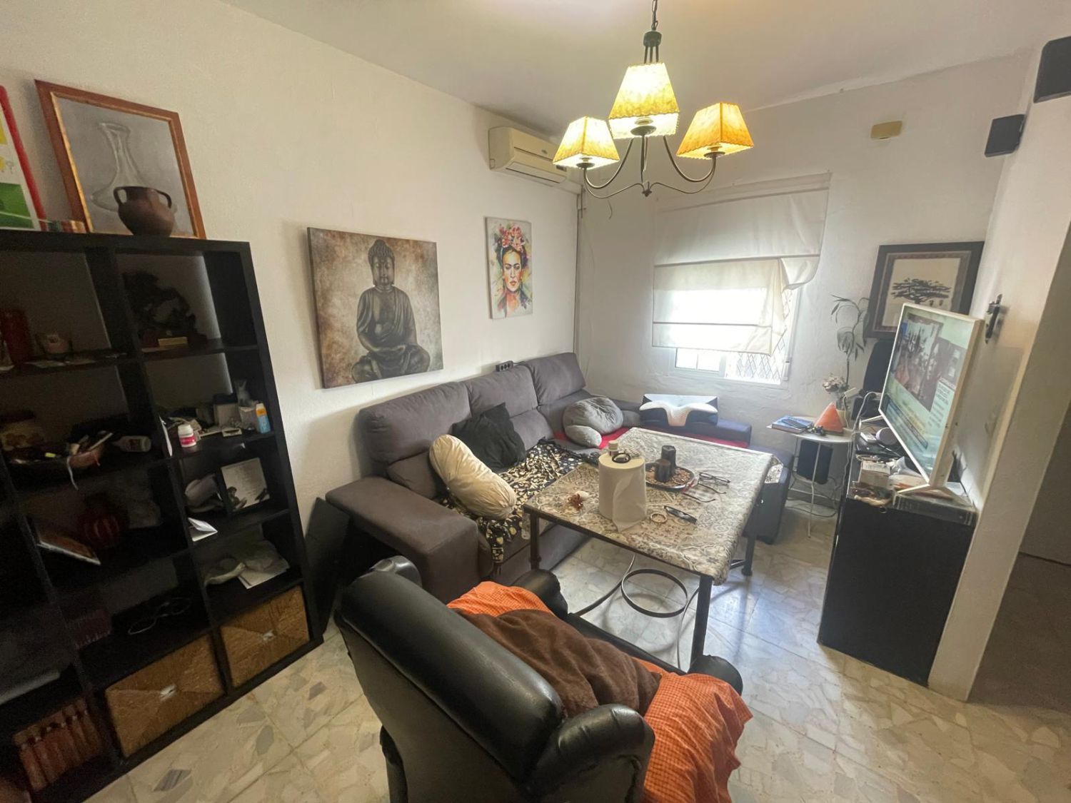 Living room of House or chalet for sale in Alcalá de Guadaira  with Air Conditioner