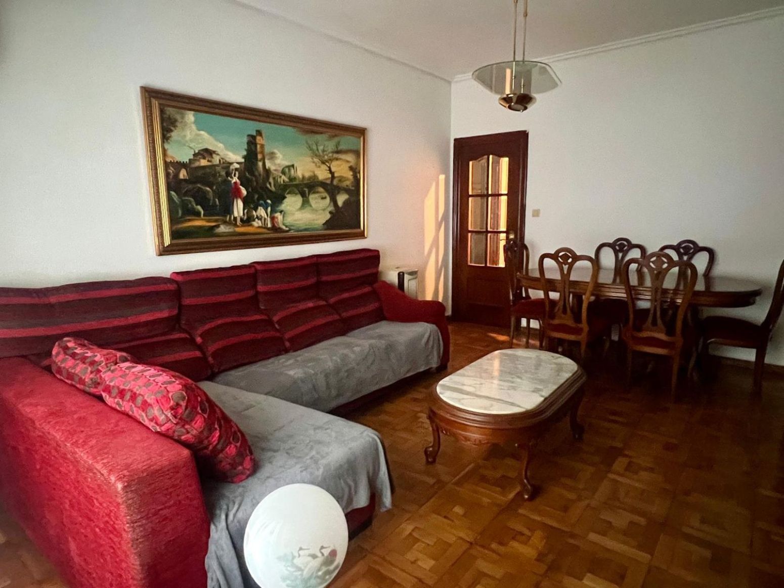 Living room of Flat for sale in  Logroño  with Parquet flooring