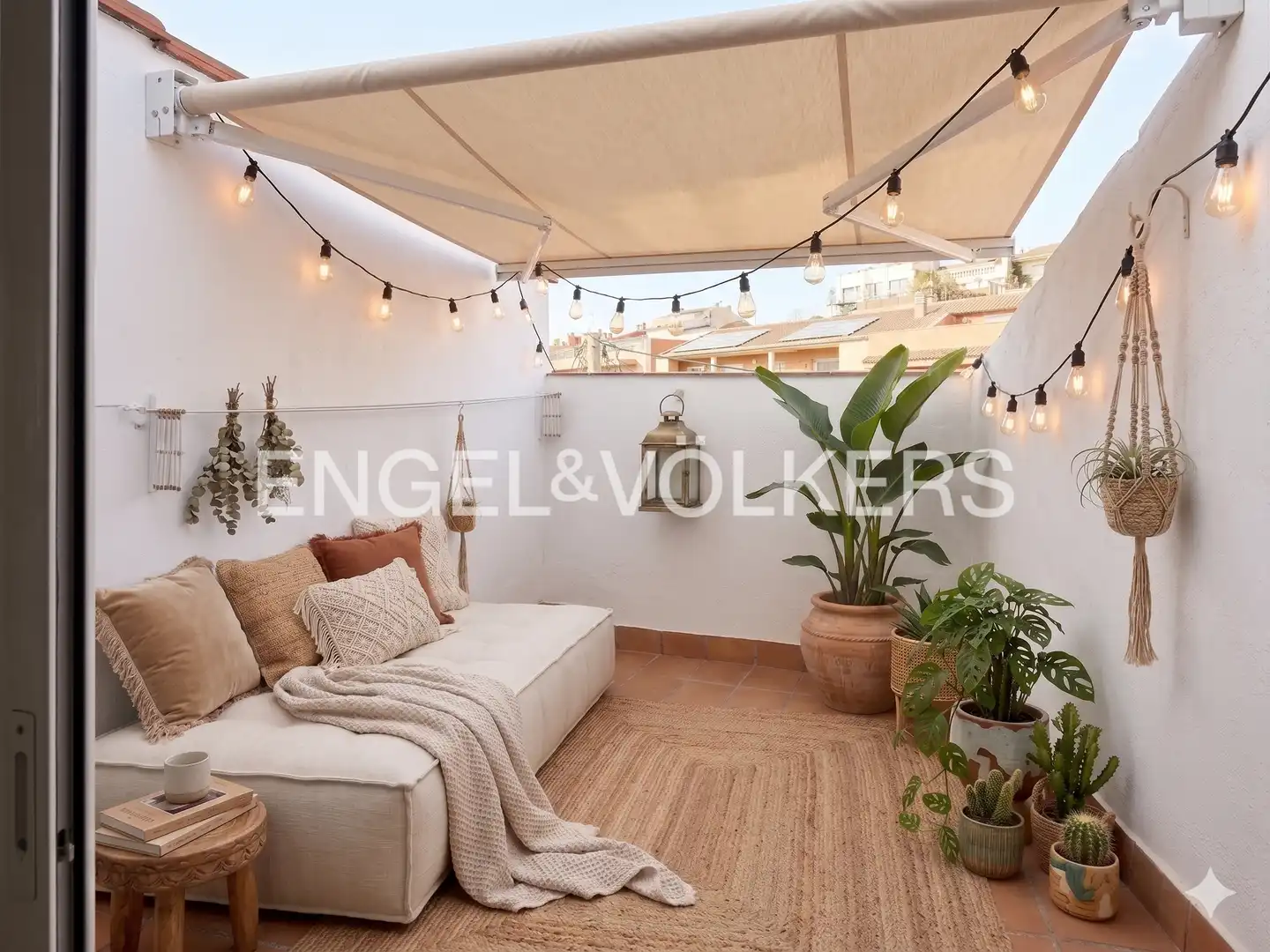 Terrasse von Maisonette zum Verkauf in Rubí mit Klimaanlage, Heizung und Parkett