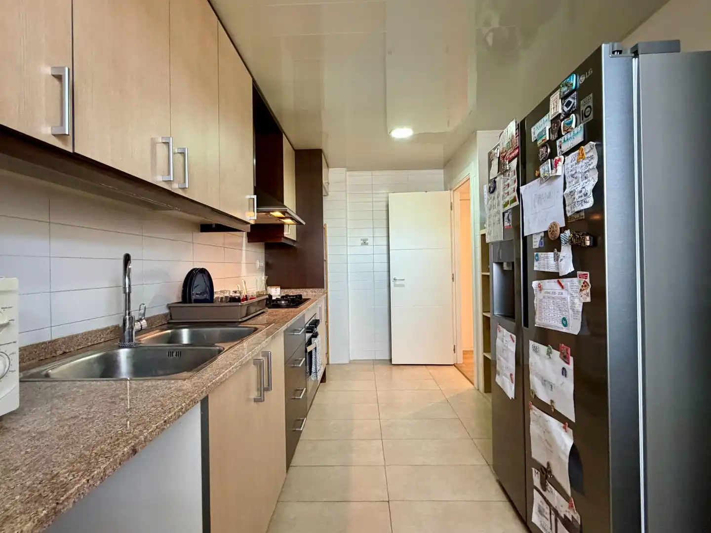 Kitchen of Flat for sale in Canovelles  with Heating, Balcony and Community pool