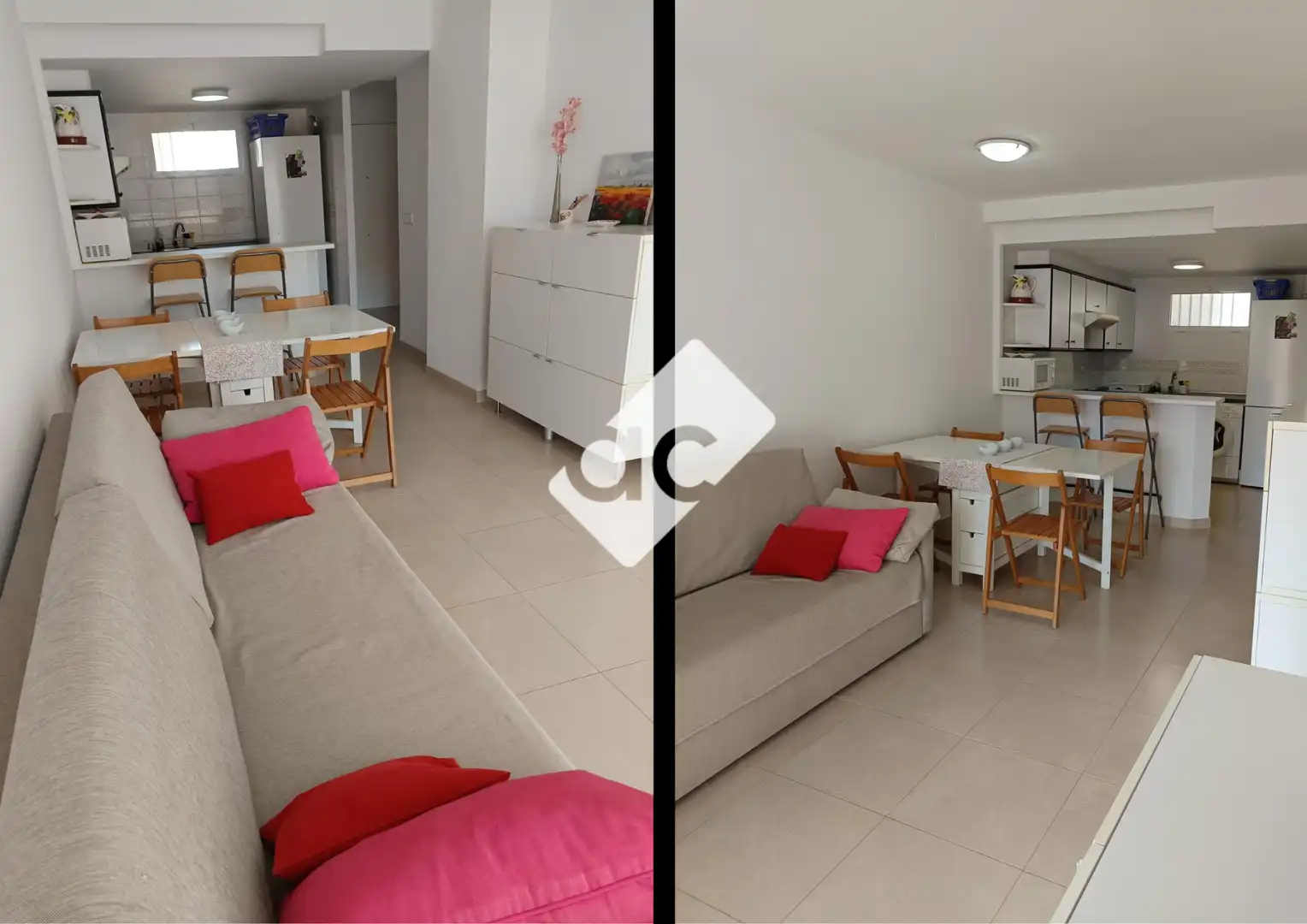 Living room of Flat for rent in Cullera  with Air Conditioner, Heating and Furnished