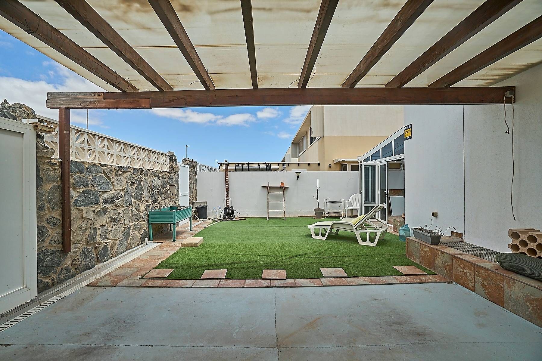 Terrace of Single-family semi-detached for sale in Ingenio  with Private garden, Terrace and Storage room