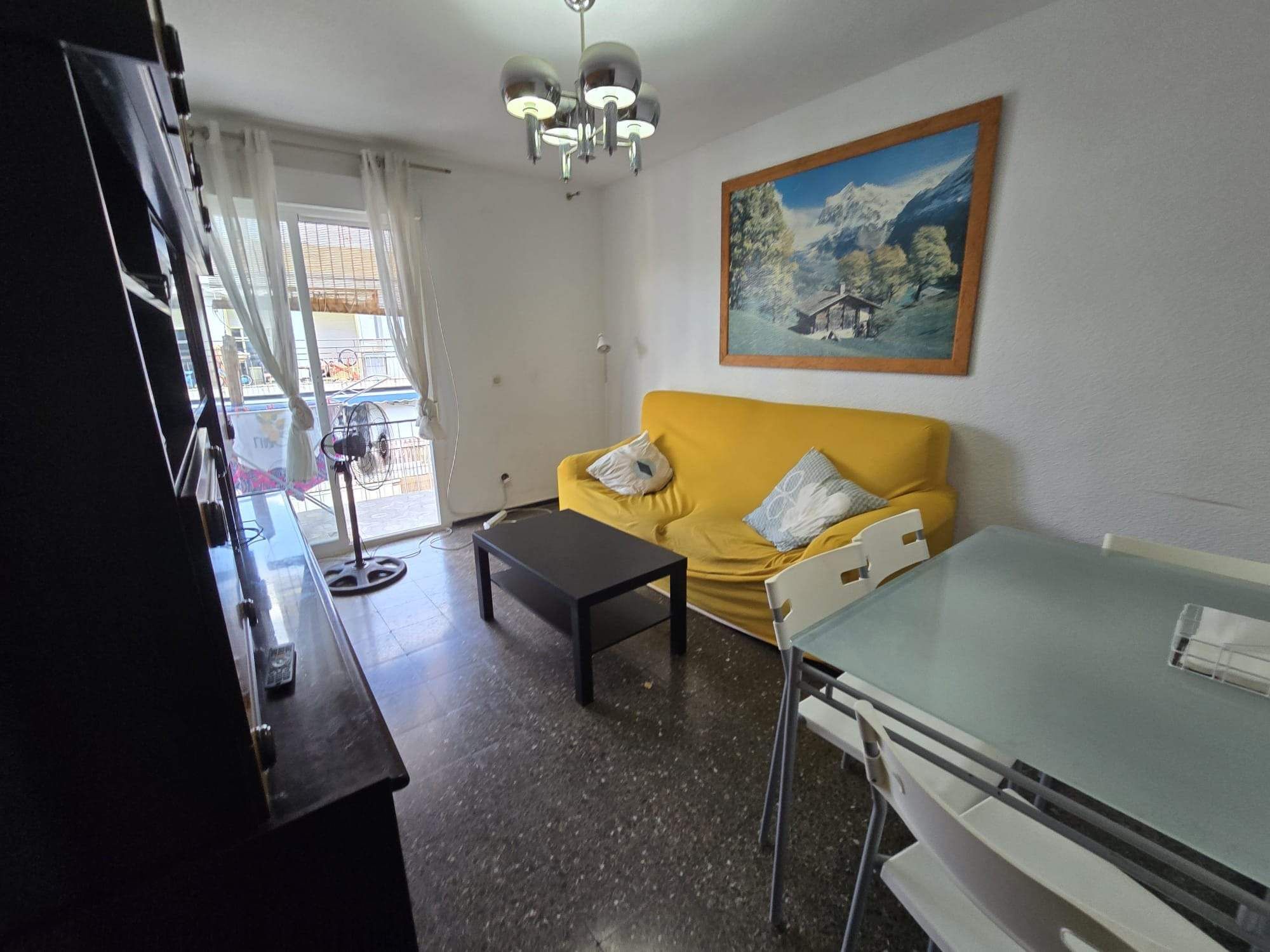 Sala d'estar de Pis en venda en Elche / Elx amb Balcó