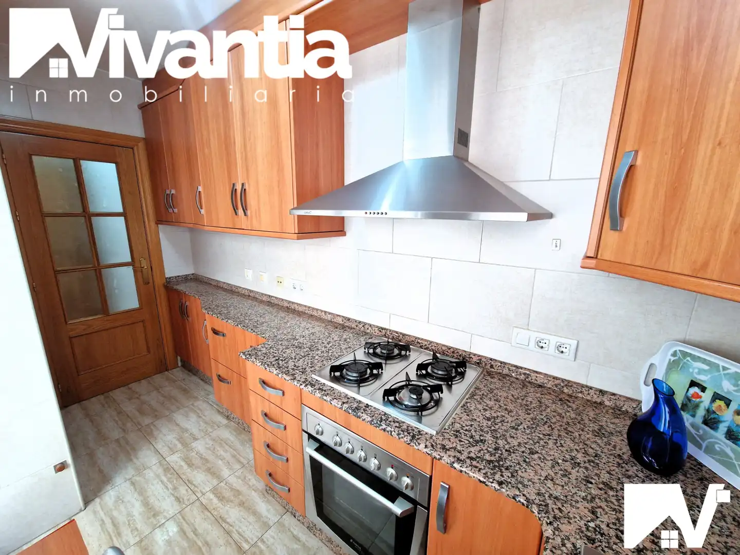 Küche von Wohnung zum Verkauf in Lorca mit Klimaanlage, Heizung und Möbliert