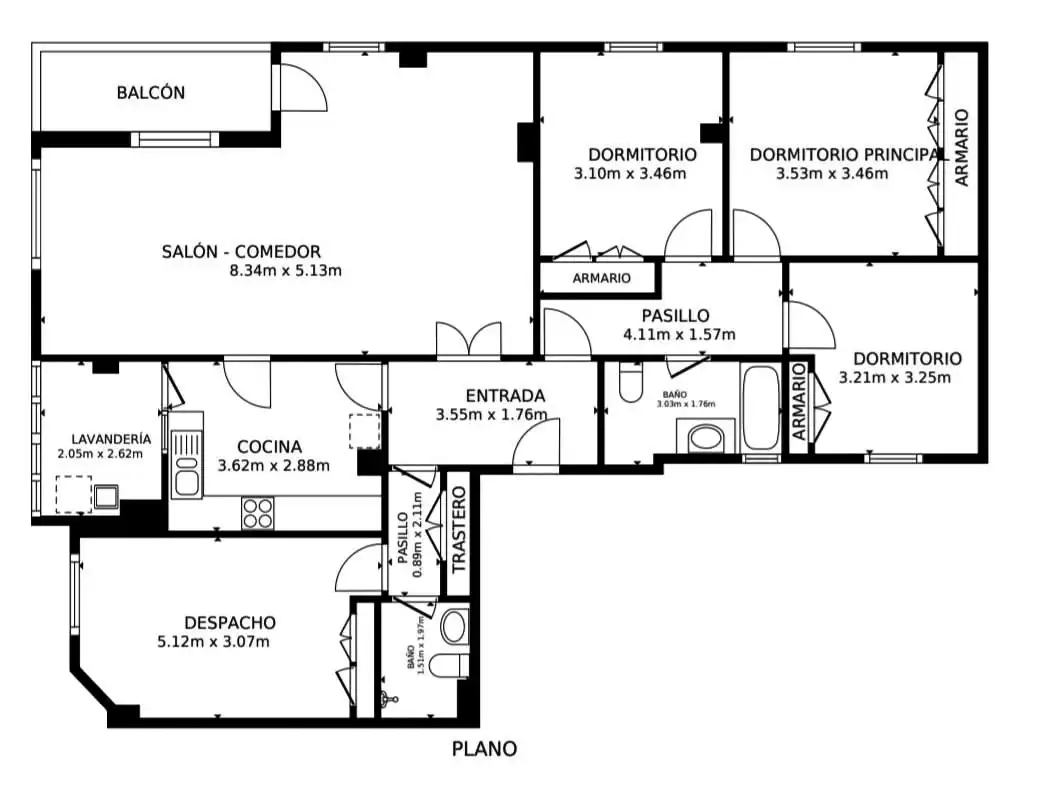 Flat for sale in Girona  with Heating, Storage room and Balcony