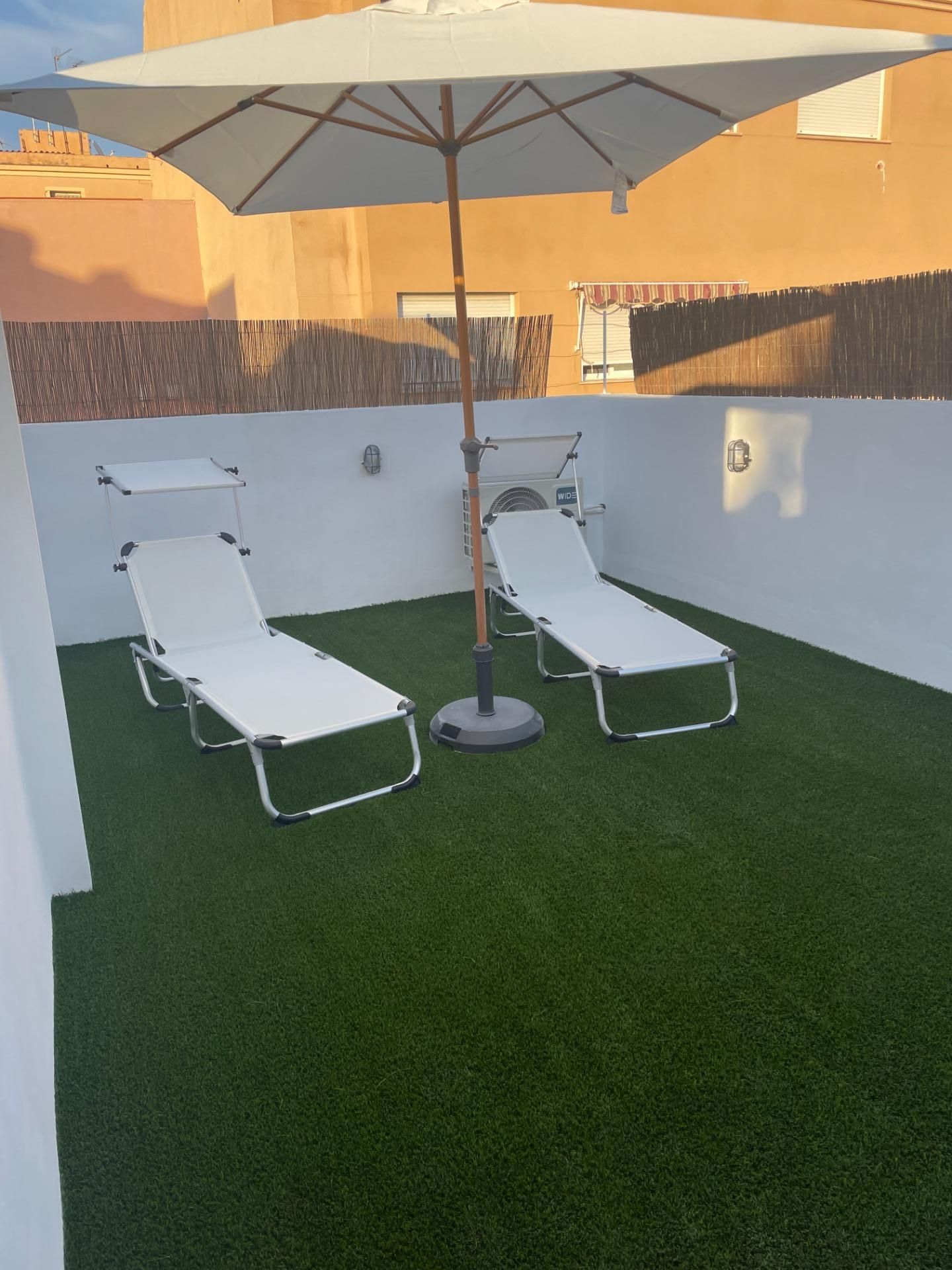Terrace of Flat to rent in Málaga Capital  with Air Conditioner and Terrace