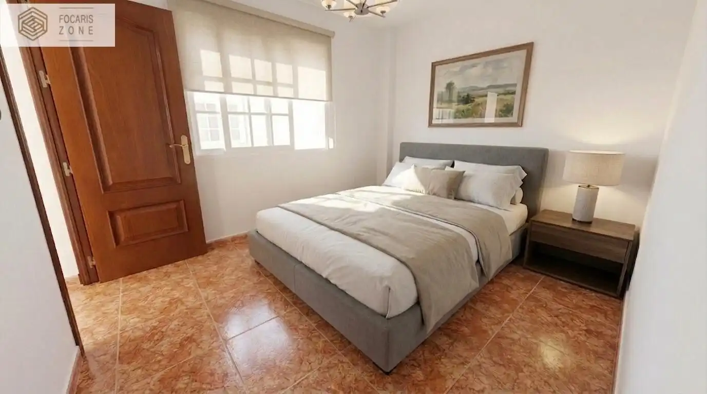 Dormitori de Casa adosada en venda en Málaga amb Aire condicionat, Calefacció i Jardí privat