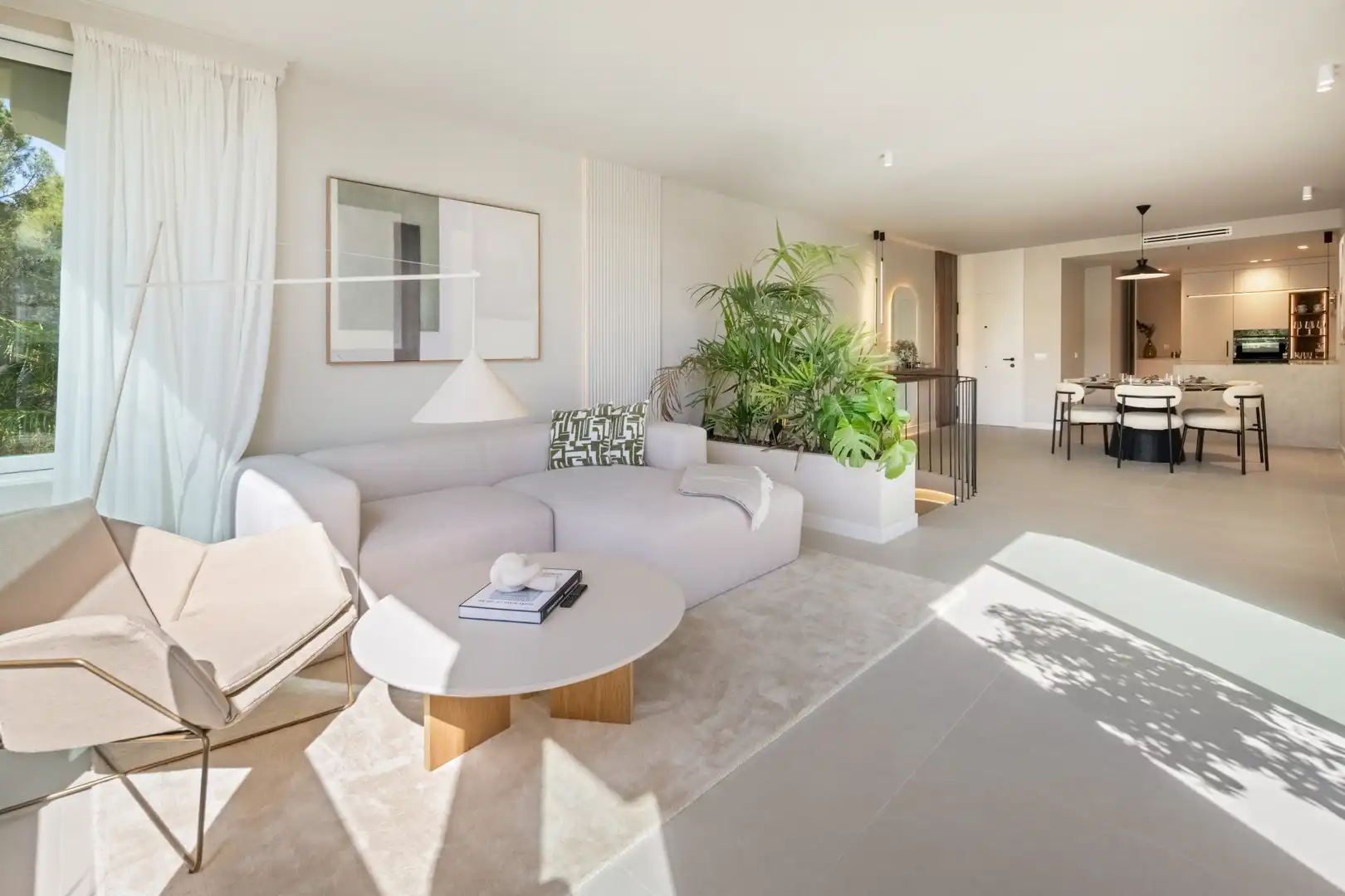 Living room of Apartments for sale in Benahavís  with Air Conditioner, Terrace and Swimming Pool