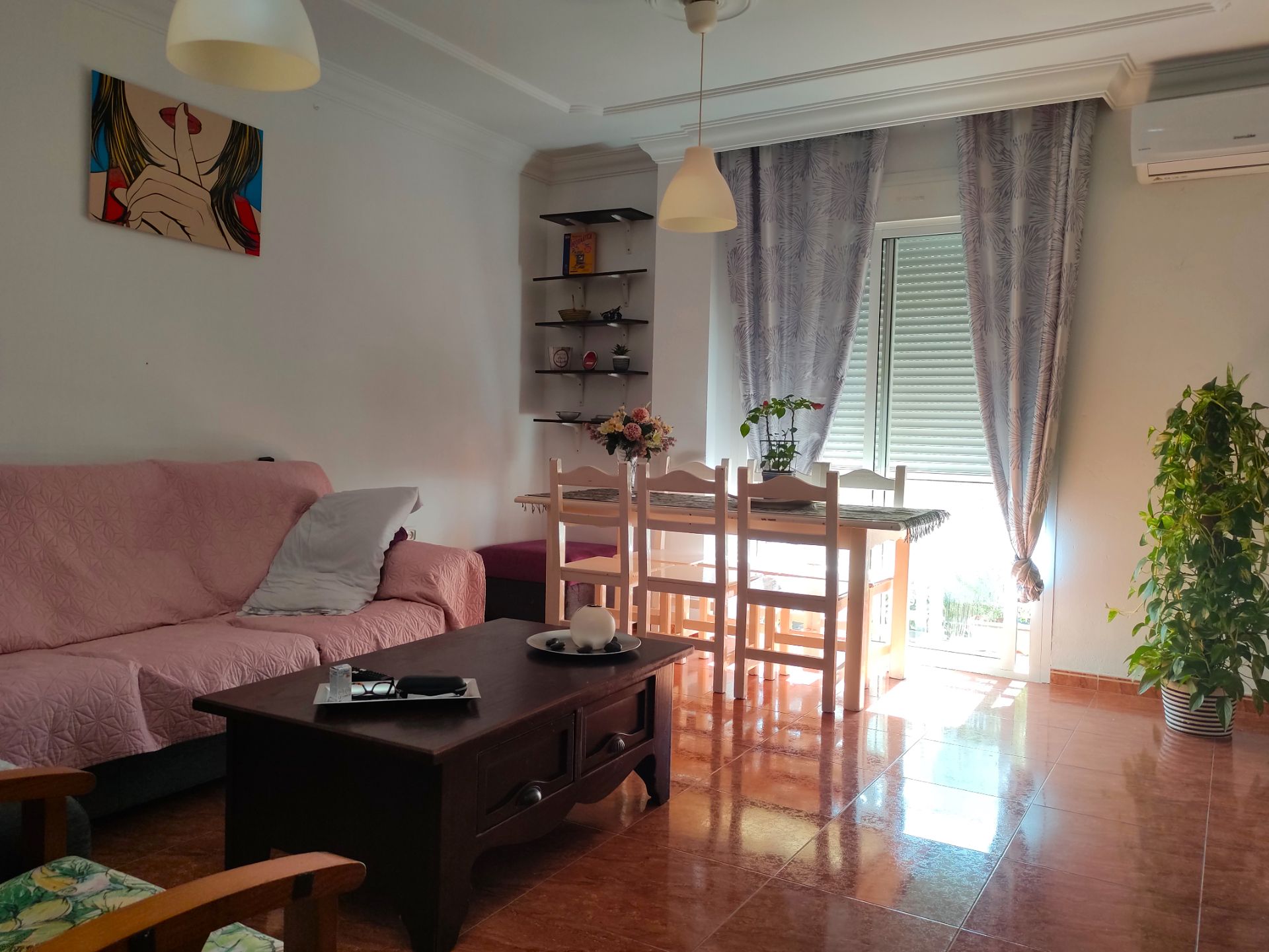 Sala d'estar de Pis en venda en La Mojonera amb Moblat