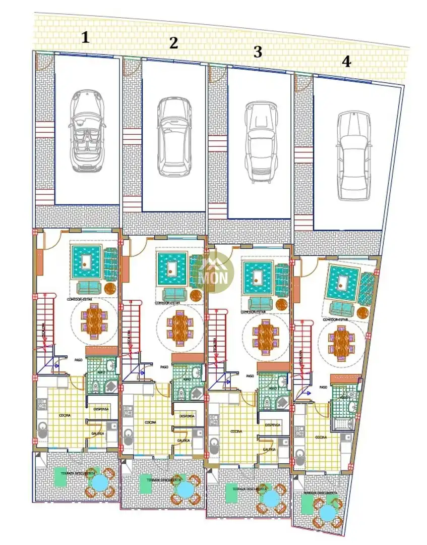 Casa adosada en venta en Onda