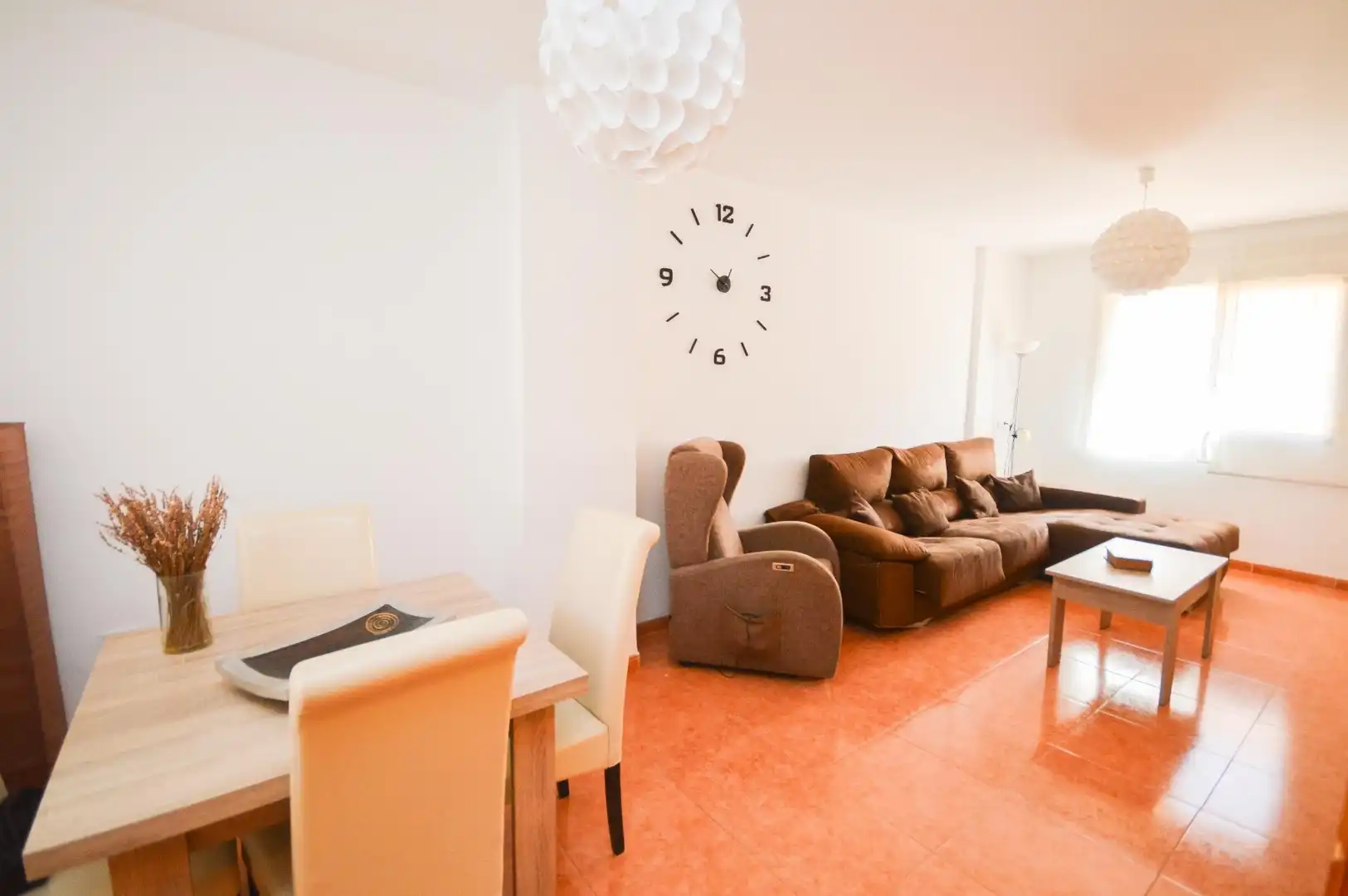 Wohnzimmer von Haus oder Chalet zum Verkauf in Huércal de Almería mit Klimaanlage, Heizung und Terrasse