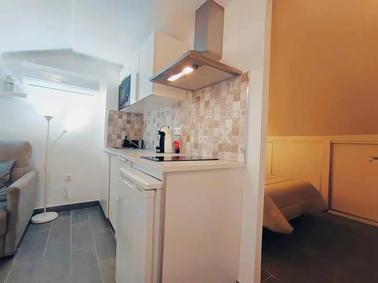 Cuina de Apartament en venda en Chiclana de la Frontera amb Aire condicionat