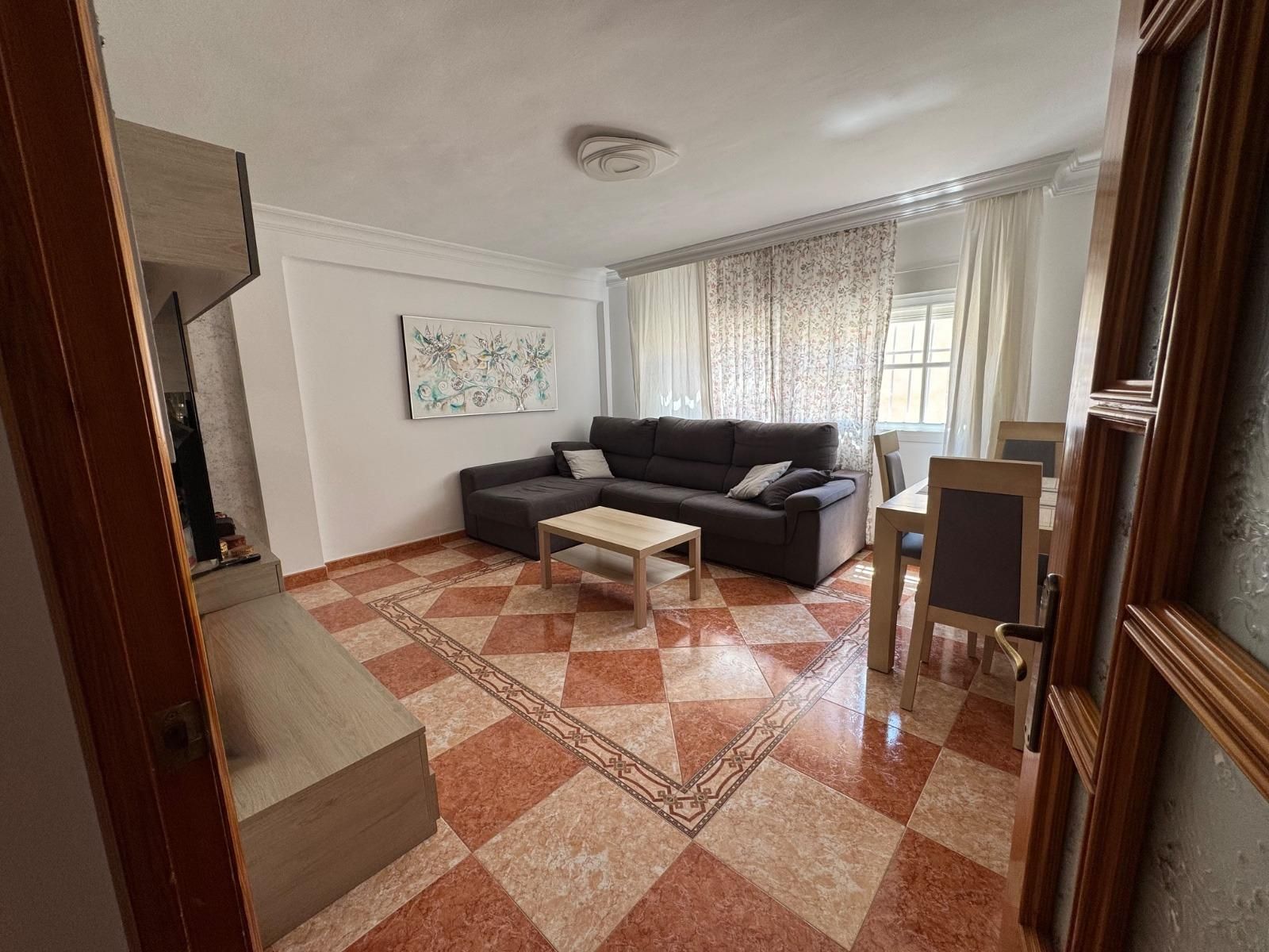 Sala d'estar de Pis en venda en Málaga Capital amb Aire condicionat