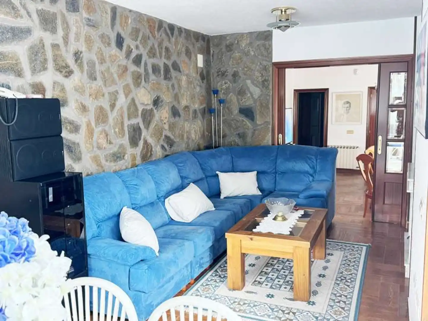 Sala de estar de Casa o chalet en venta en San Martín de la Vega con Aire acondicionado, Calefacción y Jardín privado