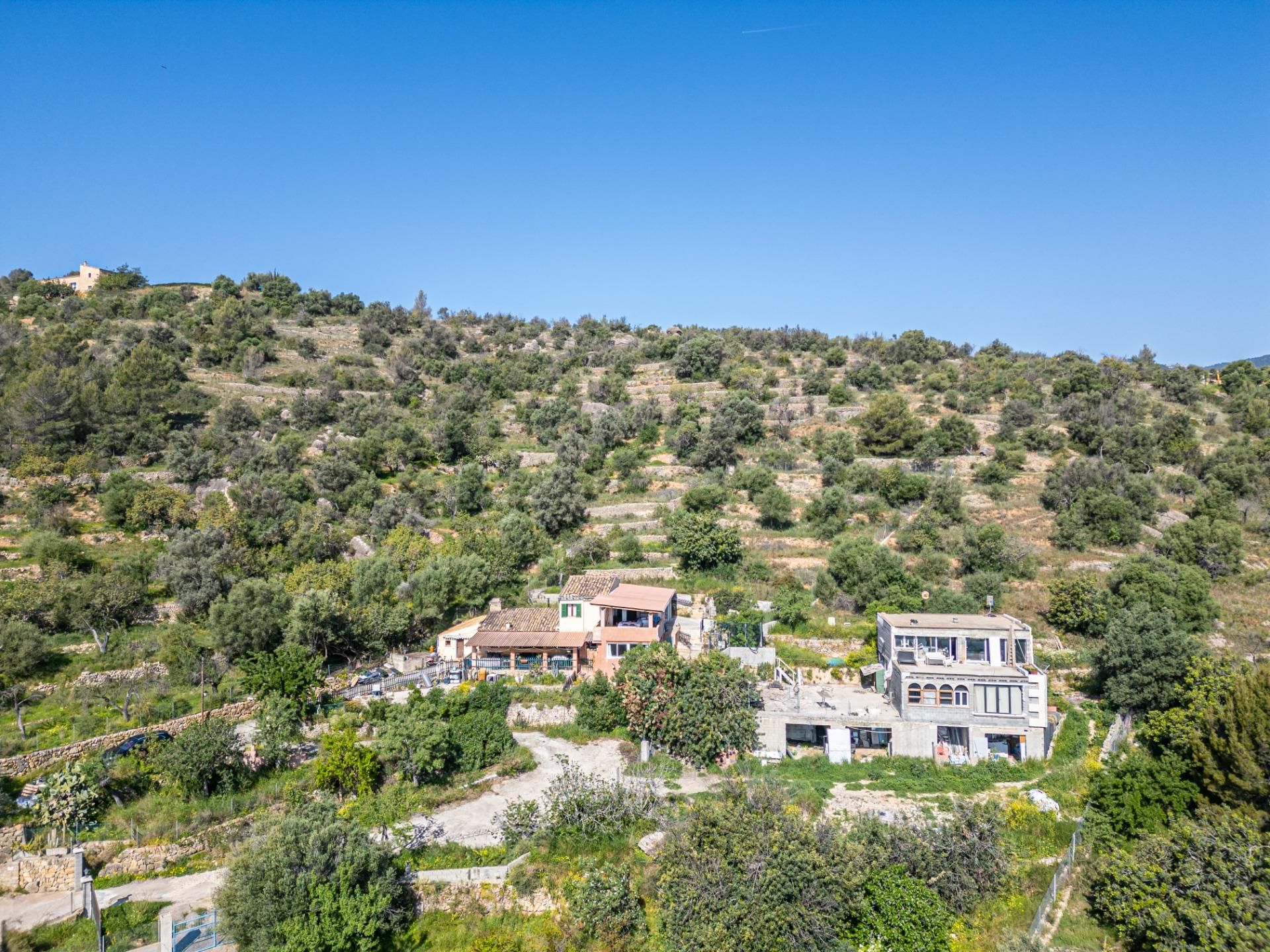 Vista exterior de Finca rústica en venda en Alaró amb Calefacció, Jardí privat i Terrassa